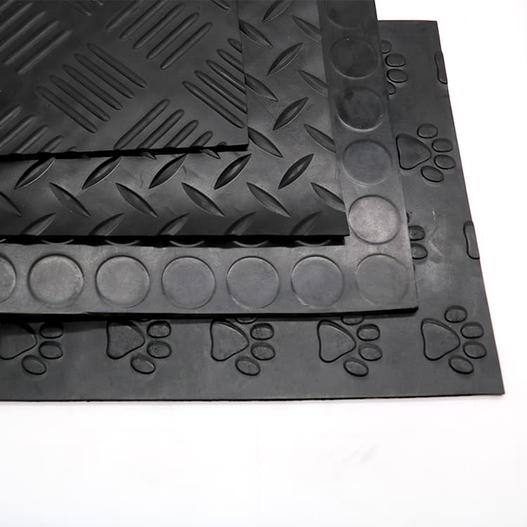 Round Button Rubber Sheet