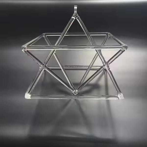 Crystal Singing Pyramid Merkaba
