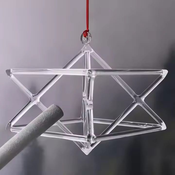 Crystal Singing Pyramid Merkaba