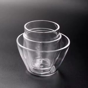 High Temperature Resistance Sio2 Fused Silica Quartz Crucibles