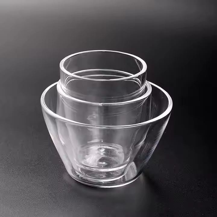 High Temperature Resistance Sio2 Fused Silica Quartz Crucibles
