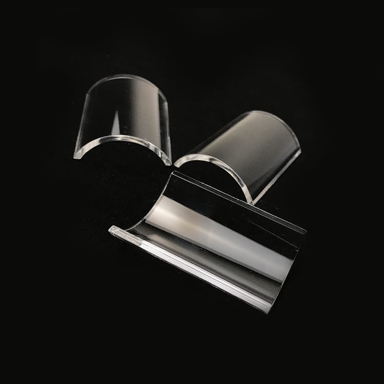 Curved Quartz Plate