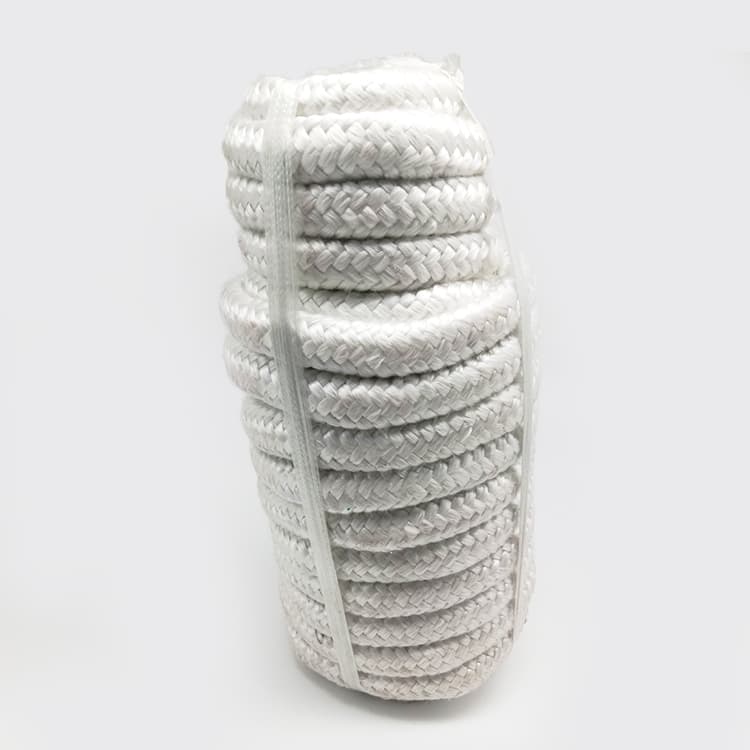 Dusted Asbestos Braided Round Rope