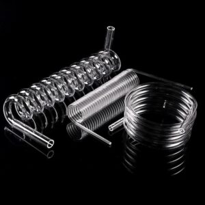 Quartz Glass Spiral Tube
