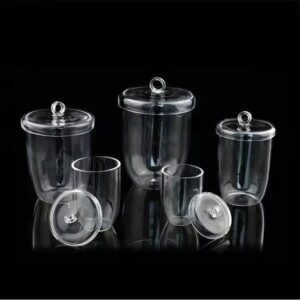 Clear Melting Silica Quartz Glass Crucibles