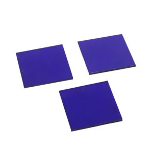 Furnace Observation Blue Cobalt Glass