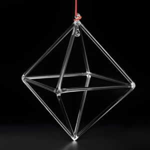 Crystal Singing Pyramid Merkaba