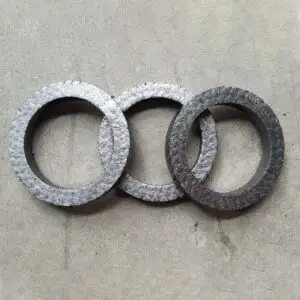 flexible reinforced graphite gland packing ring