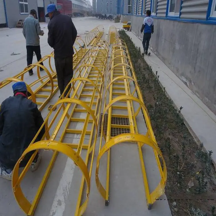 Fiberglass Caged Ladders - Image 3