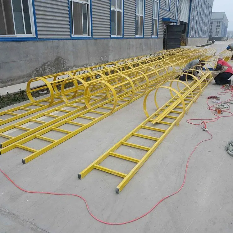Fiberglass Caged Ladders - Image 2
