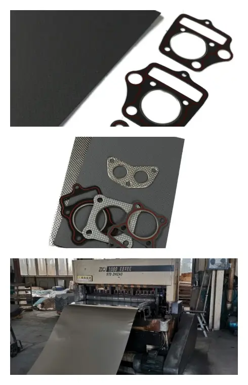 Cylinder head sheet for engine sealing
